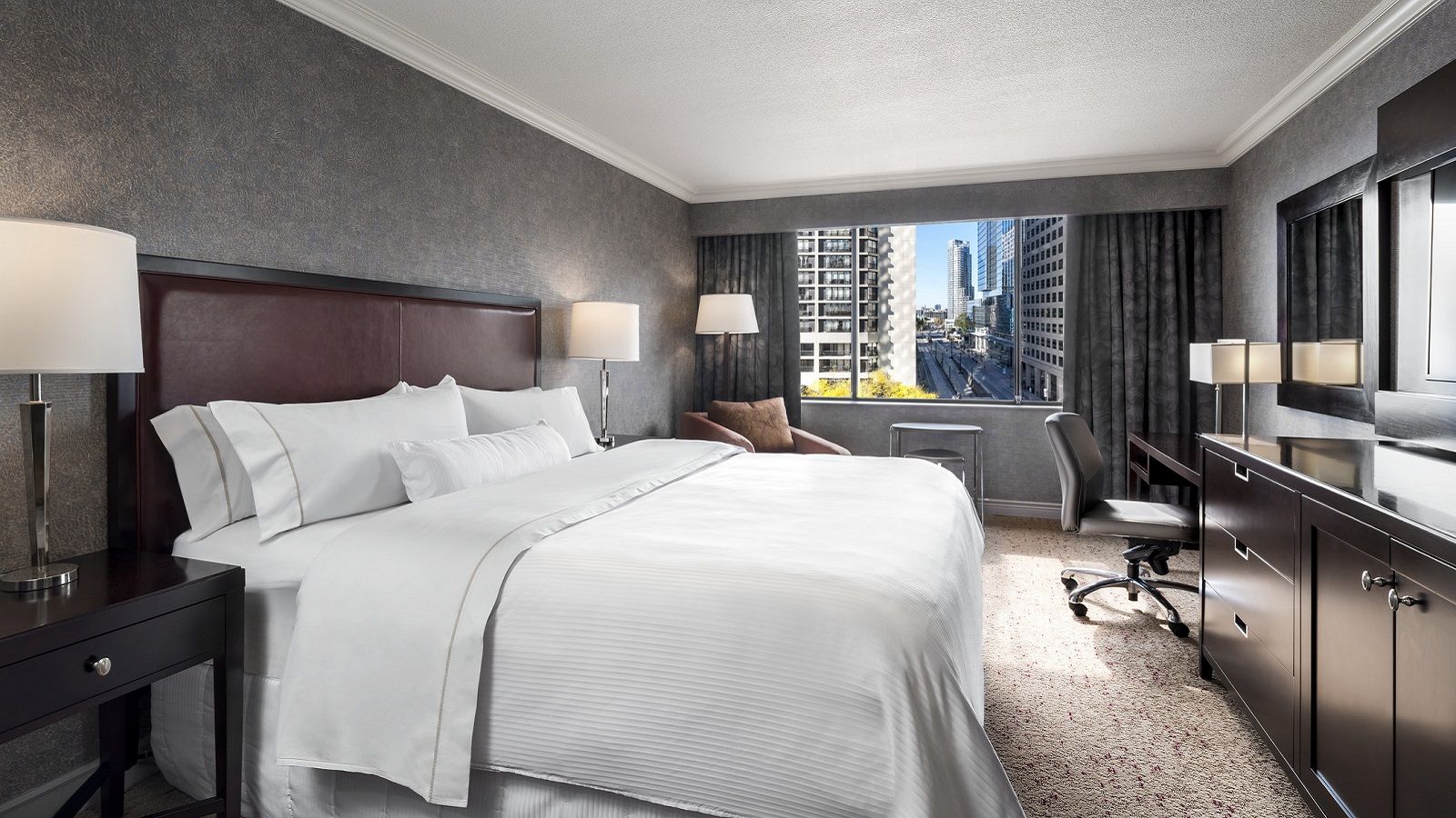Traditional Guest Room The Westin Harbour Castle Toronto Hotel
